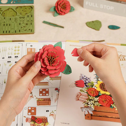 Rowood - Wooden Bloom Box